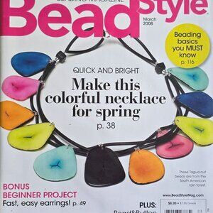 Bead Style Magazine March 2008 Fast Easy Earrings